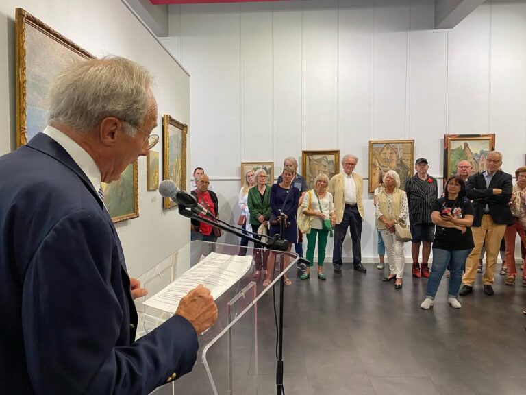 3 juin 2023 - vernissage de l’exposition « Max Touret, le désir du motif ».1 📷 - Thierry Ollivi